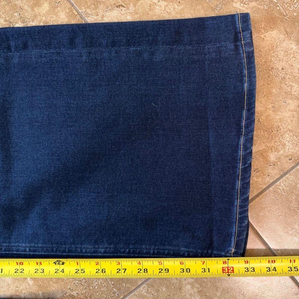 NEW Citizens of Humanity Lyra Long Wide Jeans Womens 28 Masha Blue Denim Stretch - Picture 15 of 16